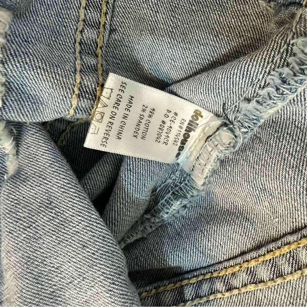 Dollhouse Light Wash Denim Western Jacket Women’s‎ Medium  Cropped Jean Style
